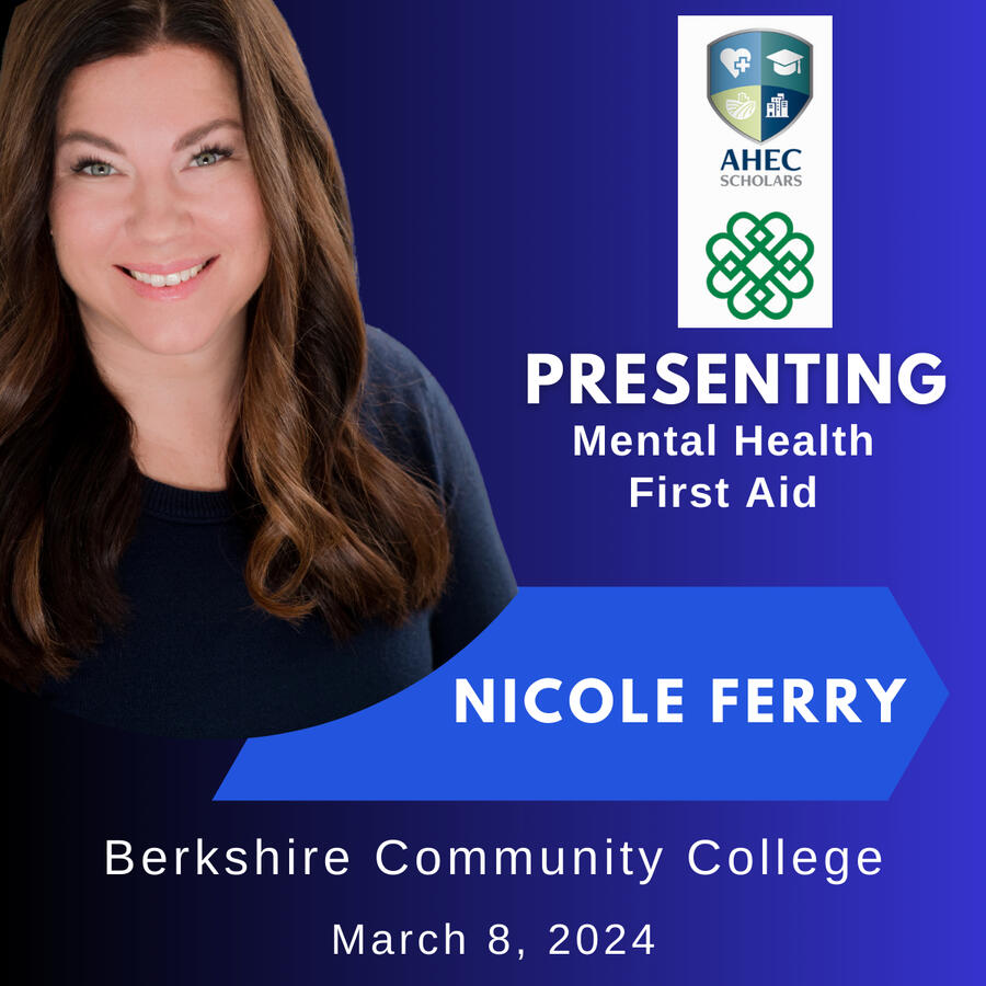 Nicole Ferry Presents Mental Health First Aid for Berkshire Community College